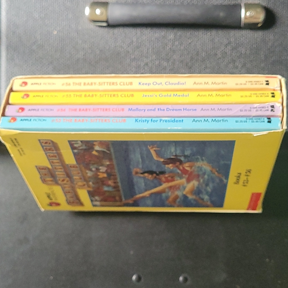 Vintage 1991 Baby-Sitters Club Book Set #53-56